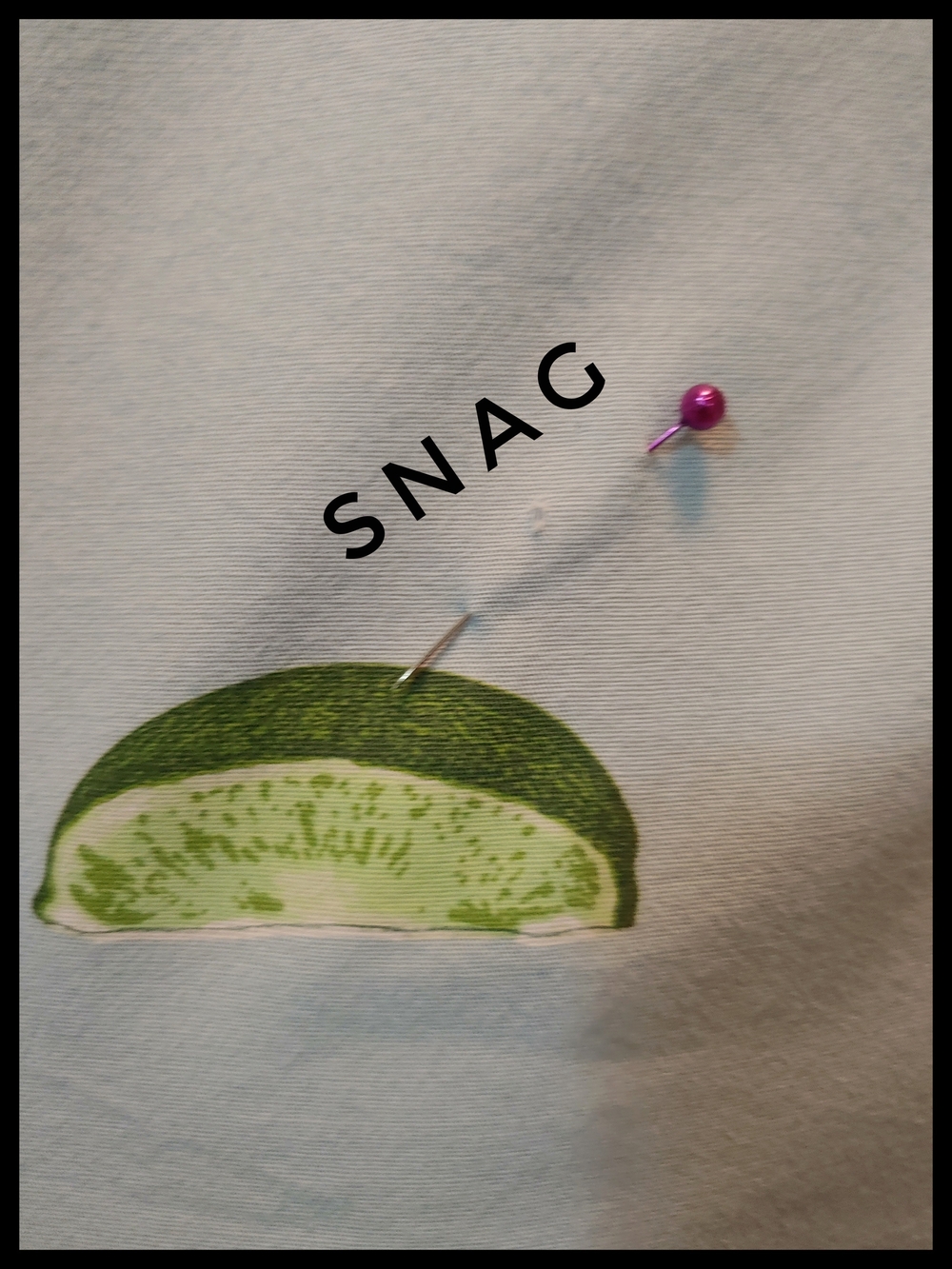 Urban Pipeline Light Blue Short-Sleeve Button-Down with Green Melon Print Small - Picture 4 of 5
